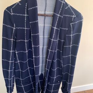 Checkered blazer